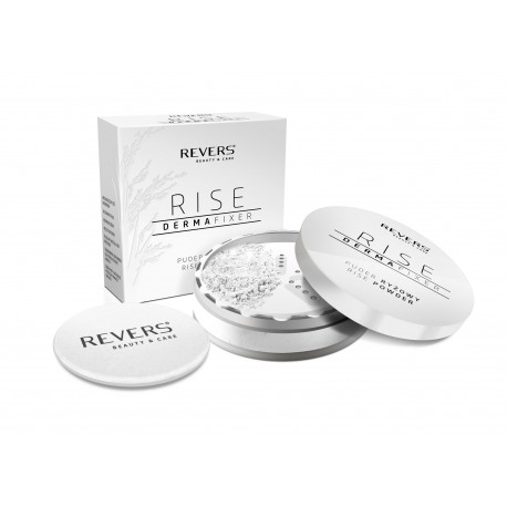 REVERS Puder ryżowy RISE DERMA FIXER